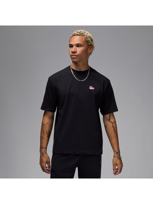 Jordan Brand Sneaker Patch Men's Black T-Shirt