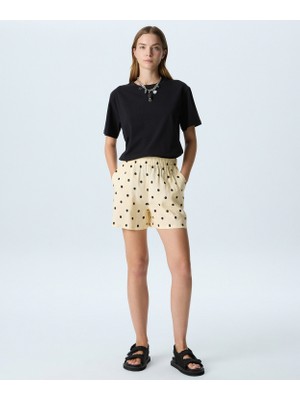 Twist Polka Dot Shorts
