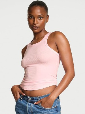 Victoria's Secret Ribbed Racerback Tank Top