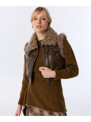 Twist Plush Mix Vest