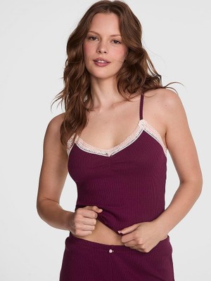 Victoria's Secret Pointelle Strappy Tank Top