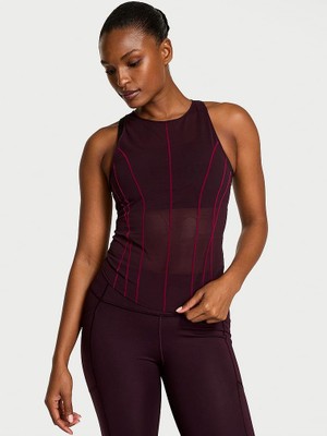 Victoria's Secret Vsx Sheer Tank Top