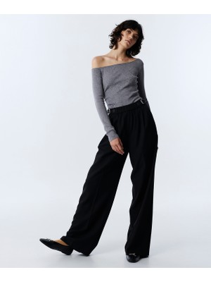 Twist Double Buckle Trousers