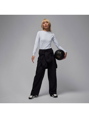 Jordan Sport Wide Leg Women's Black Sweatpants