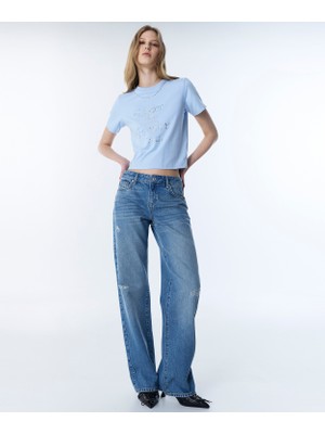 Twist Distressed Jeans