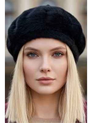 Uniquetrenders Kadın Peluş Kışlık Fransız Ressam Bere