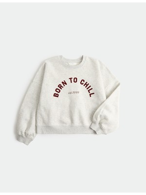 Marks & Spencer Pamuk Karışımlı Born To Chill Pijama Üstü