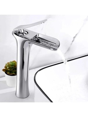Fleko Victoria Krom Tall Lavabo Bataryası
