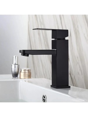 Fleko Siyah Lavabo Bataryası