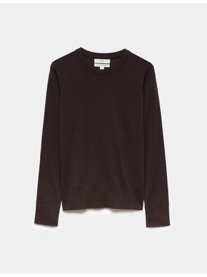Marks & Spencer Saf Merino Yünü Bisiklet Yaka Kazak
