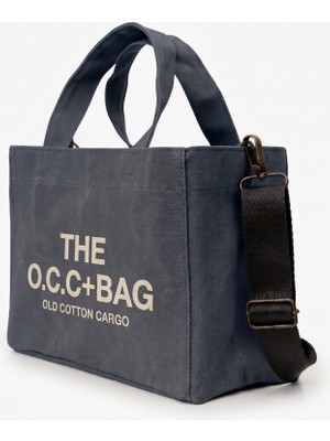 Old Cotton Cargo S New Tote Bag Mumlu Kanvas Kadın Omuz Çantası – Ayarlanabilir Askılı Geniş Hacimli Günlük El ve Kol Çantası