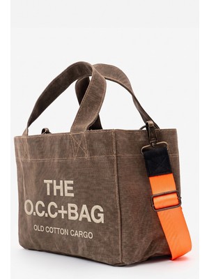 Old Cotton Cargo S New Tote Bag Mumlu Kanvas Kadın Omuz Çantası – Ayarlanabilir Askılı Geniş Hacimli Günlük El ve Kol Çantası