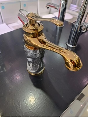 Fleko Gold Lavabo Bataryası