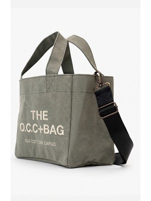 Old Cotton Cargo S New Tote Bag Mumlu Kanvas Kadın Omuz Çantası – Ayarlanabilir Askılı Geniş Hacimli Günlük El ve Kol Çantası