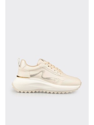 Elle Beige Women's Sneakers