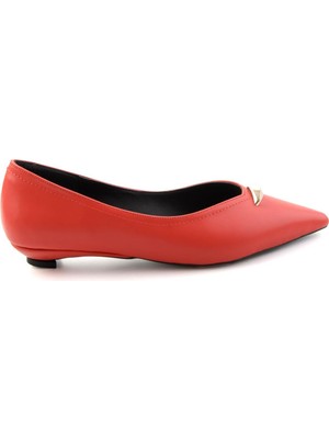 Bambi Red Women's Ballet Flats K01391060809