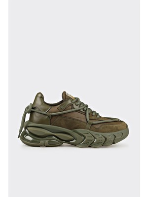Elle Khaki Women's Sneakers