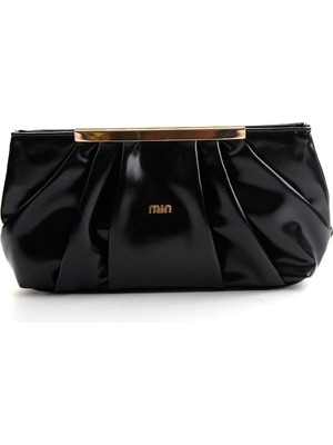Bambi Glossy Black Women's Clutch C06650265042