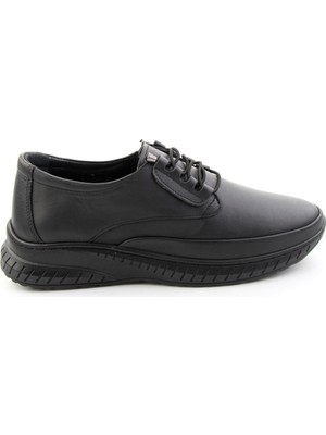 Bambi Black Genuine Leather Women's Casual Shoes K01331005703