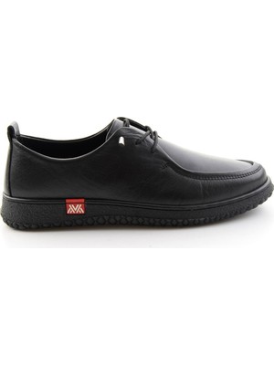 Bambi Black Genuine Leather Women's Casual Shoes K01822268503