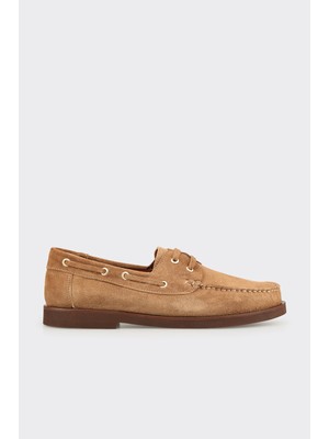 Elle Camel Leather Men's Casual Shoes
