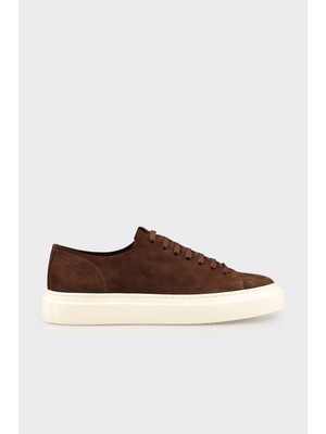 Elle Brown Leather Men's Casual Shoes