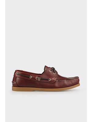 Elle Brown Leather Men's Casual Shoes