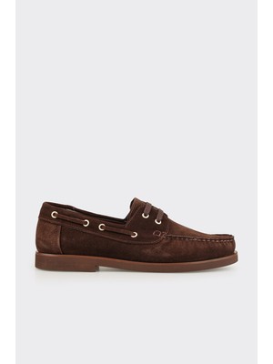 Elle Brown Leather Men's Casual Shoes