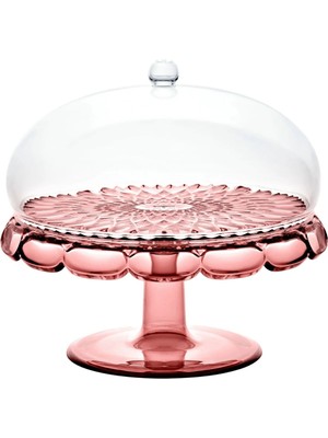Guzzini Small Lidded Cake Stand Lilac