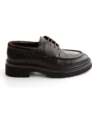 Bambi Brown Genuine Leather Men's Casual Shoes E01054201703