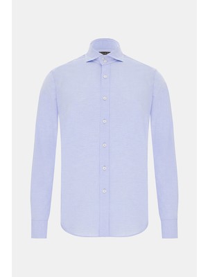 Vakko Cotton Linen Casual Shirt