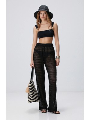 Network Black Beach Pants