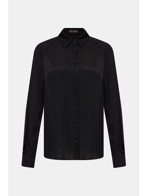 Vakko Black Long Sleeve Shirt