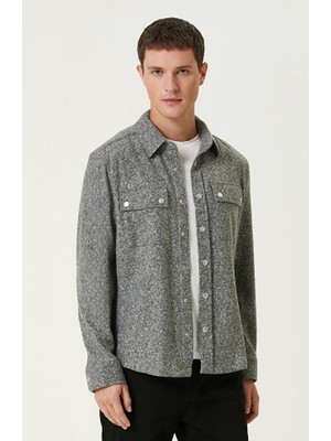 Network Grey Overshirt