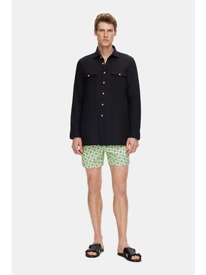 Vakko Linen Casual Shirt