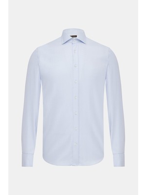 Vakko Herringbone Shirt