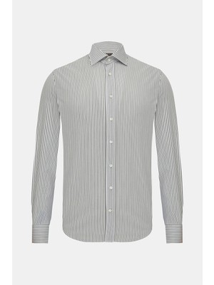 Vakko Striped Shirt