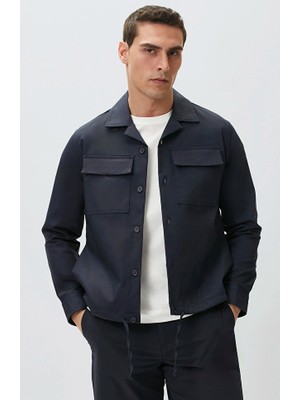 Network Navy Overshirt