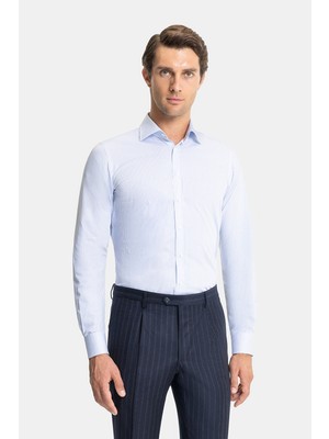 Vakko Non-Iron Striped Shirt