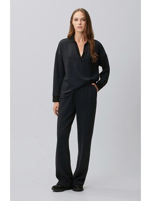 Network Black Modal Blend Sweatpants