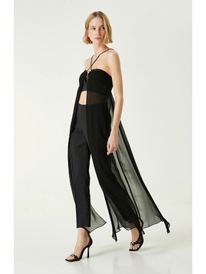 Network Black Bustier