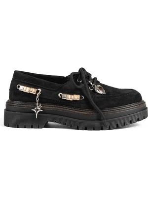 Twist Mixed Hardware Platform Shoes