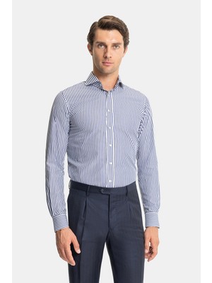 Vakko Striped Shirt