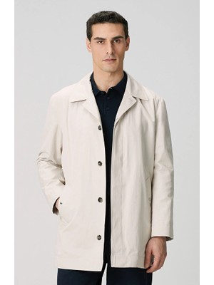 Network Stone Trench Coat