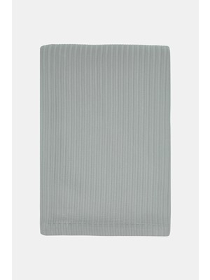 Vakko Ribbed Pique Blanket