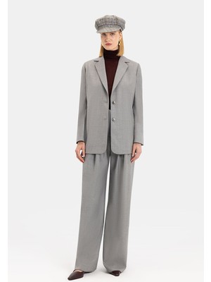 Vakko Grey Trousers