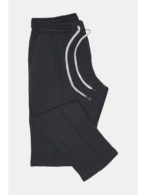 Vakko By PT01 Navy Striped Trousers