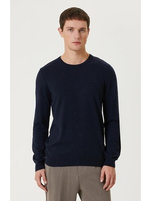 Network Navy Knitwear