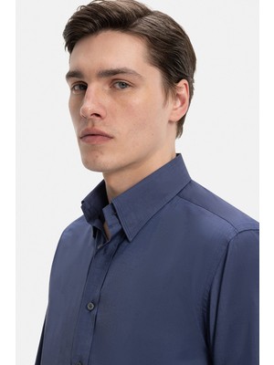Vakko Poplin Shirt