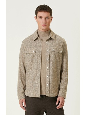 Network Beige Overshirt